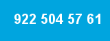 922 504 57 61